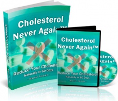 Ebook cover: Cholesterol Never Again
