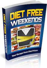 Ebook cover: Diet Free Weekends