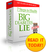 Ebook cover: The 7 Steps to Health and the Big Diabetes Lie