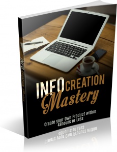 Ebook cover: INFO CREATION MASTERY