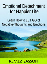 Ebook cover: Emotional Detachment for Happier Life