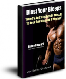 Ebook cover: Blast Your Biceps