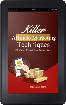 Ebook cover: Killer Affiliate Marketing Techniques
