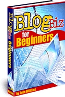 Ebook cover: Blog Biz for Beginners