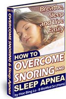 Ebook cover: How To Overcome Snoring and Sleep Apnea