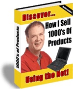 Ebook cover: How I Sell Thousands of Products From Home Using the Net