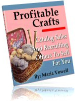 Ebook cover: Profitable Crafts v4