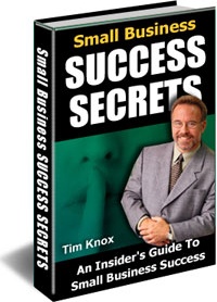 Ebook cover: Small Business Success Secrets
