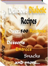 Ebook cover: Delicious Diabetic Recipes