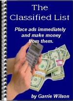 Ebook cover: The Classified List 2004