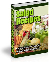 Ebook cover: Salad Recipes