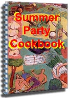 Ebook cover: Summer Party Cookbook