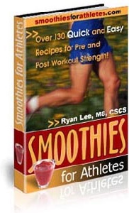 Ebook cover: Smoothies for Athletes