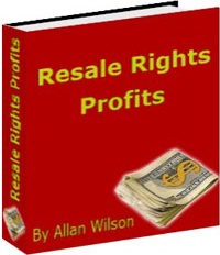 Ebook cover: Resale Rights Profits