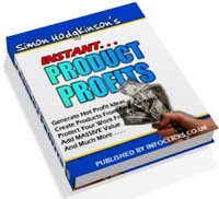 Ebook cover: Instant Product Profits