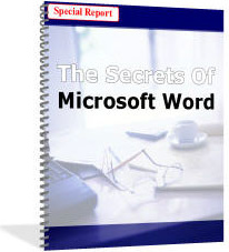 Ebook cover: The Secrets of Microsoft Word