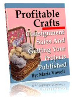 Ebook cover: Profitable Crafts v2