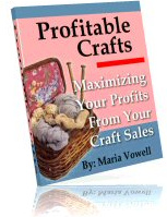 Ebook cover: Profitable Crafts v1