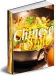 Ebook cover: Chinese food recipes