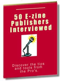 Ebook cover: 50 E-zine Publishers Interviewed