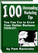 Ebook cover: 100 Outstanding Marketing Tips