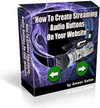 Ebook cover: How To Create Streaming Audio Buttons On Your Website