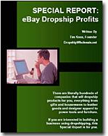 Ebook cover: eBay Dropship Profits!