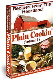 Ebook cover: Plain Cookin', Recipes From The Heartland! v1