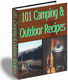 Ebook cover: 101 Camping & Outdoor Recipes