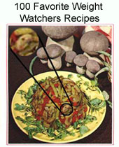 Ebook cover: 100 Favorite Weight Watchers Recipes