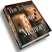 Ebook cover: How to Improve Your Memory
