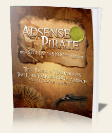 Ebook cover: Adsense Pirate