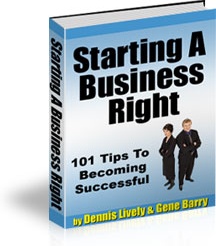 Ebook cover: 101 Tips To Becoming Successful