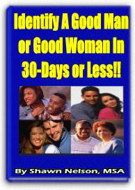 Ebook cover: Identify A Good Man or Good Woman
