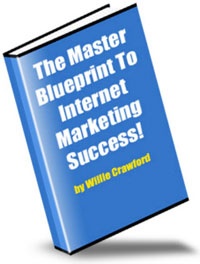 Ebook cover: The Master Blueprint To Internet Marketing Success