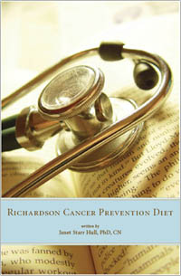 Ebook cover: The Richardson Cancer Diet