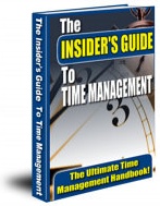 Ebook cover: The Insiders Guide to Time Management