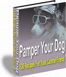 Ebook cover: Pamper Your Dog