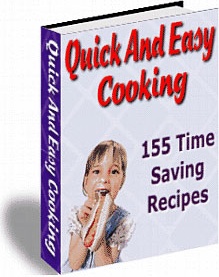 Ebook cover: Quick And Easy Cooking