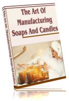 Ebook cover: Art Of Manufacturing Soaps And Candles