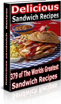 Ebook cover: Sandwiches Recipes