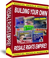 Ebook cover: Resale Rights Empire