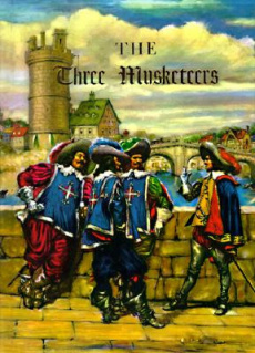Ebook cover: The Three Musketeers