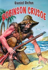 Ebook cover: Robinson Crusoe