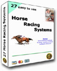 Ebook cover: 27 Easy to Use Horse Racing Systems