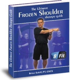 Ebook cover: The Ultimate Frozen Shoulder Therapy Guide