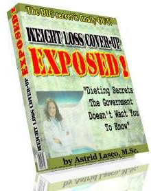 Ebook cover: Weight Loss Cover-Up EXPOSED