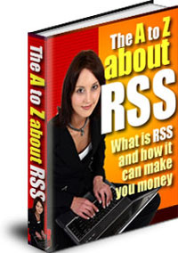 Ebook cover: The A to Z about RSS