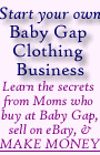 Ebook cover: Start your own Baby Gap Clothing Business