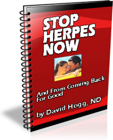 Ebook cover: STOP HERPES NOW, And From Coming Back for Good